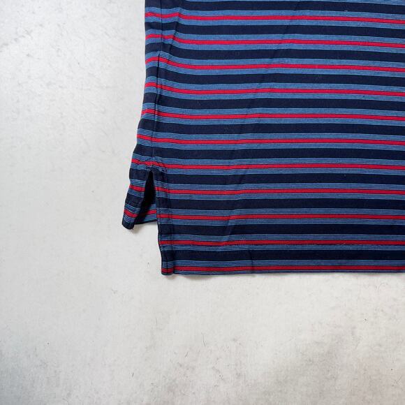 Brooks Brothers Country Club Polo Shirt XL Performance Golf Resort Multi Stripe - Picture 12 of 13